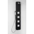 Kép 4/9 - POLYSAN SPIRIT SQUARE termosztatikus zuhanypanel, 250x1550mm, fekete