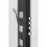 Kép 7/9 - POLYSAN SPIRIT SQUARE termosztatikus zuhanypanel, 250x1550mm, fekete