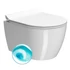 Kép 1/5 - GSI PURA fali WC, Swirlflush, 46x36cm, ExtraGlaze