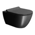 Kép 3/8 - GSI PURA SWIRLFLUSH fali WC, 55x36cm, matt fekete