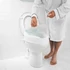 Kép 3/7 - RIDDER Magasított WC-ülőke, kapaszkodó nélkül, 10cm, fehér