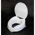 Kép 4/7 - RIDDER Magasított WC-ülőke, kapaszkodó nélkül, 10cm, fehér