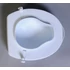 Kép 6/7 - RIDDER Magasított WC-ülőke, kapaszkodó nélkül, 10cm, fehér