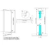 Kép 2/3 - POLYSAN ARCHITEX LINE edzett transzparent üveg, L 1200 - 1600 mm, H 1800-2600 mm