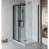 Kép 3/11 - ALTIS LINE BLACK szögletes zuhanykabin, 1200x900mm, jobbos/balos