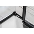 Kép 9/11 - ALTIS LINE BLACK szögletes zuhanykabin, 1600x1000mm, jobbos/balos