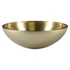 Kép 3/5 - MURANO SOFT BROWN üvegmosdó, átm:40x14cm, világos barna