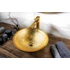 Kép 3/9 - MURANO BLACK-GOLD üvegmosdó, átm:40x14cm, arany/fekete