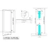 Kép 2/5 - POLYSAN ARCHITEX LINE edzett transzparent üveg, 805x1997x8mm