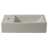 Kép 4/9 - SMALL CREST betonmosdó, balos, 40x22cm, homokkő