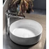 Kép 3/4 - SAPHO klik-klak mosdólefolyó túlfolyóval, 5/4“, matt fehér kerámia fedéllel