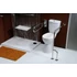 Kép 6/6 - DISABLE WC mozgássérülteknek tartállyal, ülőke nélkül, 49,5cm