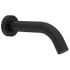 Kép 1/2 - Fali kifolyócső, 174mm, matt fekete