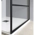 Kép 13/13 - GELCO CURE BLACK fix zuhanyfal, 1000mm, matt fekete