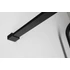 Kép 10/11 - GELCO CURE BLACK fix zuhanyfal, 1200mm, matt fekete