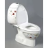 Kép 7/7 - KID gyermek kombi WC tartállyal, alsó kifolyású, színes mintával