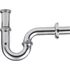 Kép 1/2 - AQUALINE mosdó szifon szorító anyával, 1"1/4-32mm, réz/króm