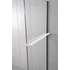 Kép 3/3 - SAPHO Walk-in falra szerelhető zuhanypolc törölközőtartóval, 60-140cm, fehér