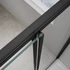 Kép 7/8 - POLYSAN EASY LINE BLACK tolóajtó, 1500mm, matt fekete profil/transzparent üveg