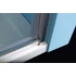 Kép 7/8 - POLYSAN EASY LINE nyílóajtó fix résszel, 760-900mm, transzparent üveg, króm
