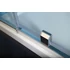 Kép 6/8 - POLYSAN EASY LINE nyílóajtó fix résszel, 880-1020mm, transzparent üveg, króm