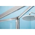 Kép 5/13 - POLYSAN EASY LINE harmónikaajtó oldalfallal, 1000x800mm, transzparent üveg