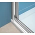 Kép 3/9 - POLYSAN EASY LINE harmónikaajtó 2 oldalfallal, 2 merevítővel, 1000x900mm, transzparent üveg