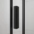 Kép 6/7 - POLYSAN EASY LINE BLACK harmónikaajtó, 800mm, matt fekete profil/transzparent üveg