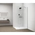Kép 4/6 - ESCA CHROME Walk-in zuhanyfal, falra szerelhető, transzparent üveg, 1100mm