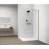 Kép 4/6 - ESCA GOLD MATT Walk-in zuhanyfal, falra szerelhető, transzparent üveg, 700mm