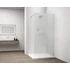 Kép 1/6 - ESCA WHITE MATT Walk-in zuhanyfal, falra szerelhető, matt üveg, 1000mm