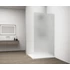 Kép 4/6 - ESCA WHITE MATT Walk-in zuhanyfal, falra szerelhető, matt üveg, 900mm