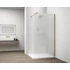 Kép 1/6 - ESCA GOLD MATT Walk-in zuhanyfal, falra szerelhető, matt üveg, 900mm
