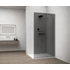 Kép 4/6 - ESCA CHROME Walk-in zuhanyfal, falra szerelhető, füst üveg, 1100mm