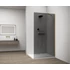 Kép 4/6 - ESCA GOLD MATT Walk-in zuhanyfal, falra szerelhető, füst üveg, 1200mm