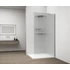 Kép 6/6 - ESCA CHROME Walk-in zuhanyfal, falra szerelhető, flutes üveg, 700mm