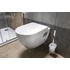 Kép 4/9 - AQUALINE DONA WC-ülőke, soft close, easy take, PP, fehér,