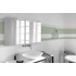 Kép 3/7 - FELINA LED, 12W, 230 V, IP44 608x15x112 mm, króm