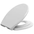 Kép 1/6 - AQUALINE WC-ülőke, integrált és kivehető gyerek betéttel, soft close