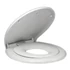 Kép 4/6 - AQUALINE WC-ülőke, integrált és kivehető gyerek betéttel, soft close