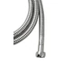 Kép 3/3 - LUX dupla rétegű gégecső, flexibilis, 200-240cm, króm