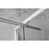 Kép 7/12 - AQUALINE AMICO nyílóajtó fix résszel, 820-1020x1850mm, fehér profil, transzparent üveg