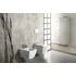 Kép 8/9 - CREAVIT GLANC fali rimless WC, 37x51,5cm