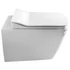 Kép 4/7 - CREAVIT GLANC WC-ülőke, Slim soft close, duroplast, fehér