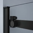 Kép 3/6 - GELCO DRAGON BLACK szögletes zuhanykabin, 1100x800mm balos/jobbos