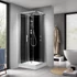 Kép 3/3 - AQUALINE GRANVIK szögletes zuhanykabin, 800x800x2180mm, transzparent üveg