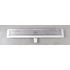Kép 3/3 - GELCO MANUS INOX padlóösszefolyó ONDA rosttal, fal éléhez, 750x112x55mm