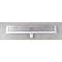 Kép 3/3 - GELCO MANUS INOX padlóösszefolyó ONDA rosttal, fal éléhez, 1250x112x55mm