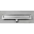 Kép 3/3 - GELCO MANUS inox padlóösszefolyó, falhoz PIASTRA rosttal, 850x112x55mm