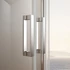 Kép 5/8 - GELCO LORO nyílóajtó fix résszel, 1000mm, transzparent üveg, króm